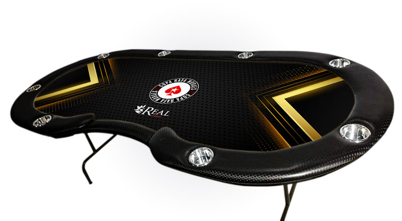 Mesa de Poker Dobrável Exclusiva da Copa Rafa Moraes